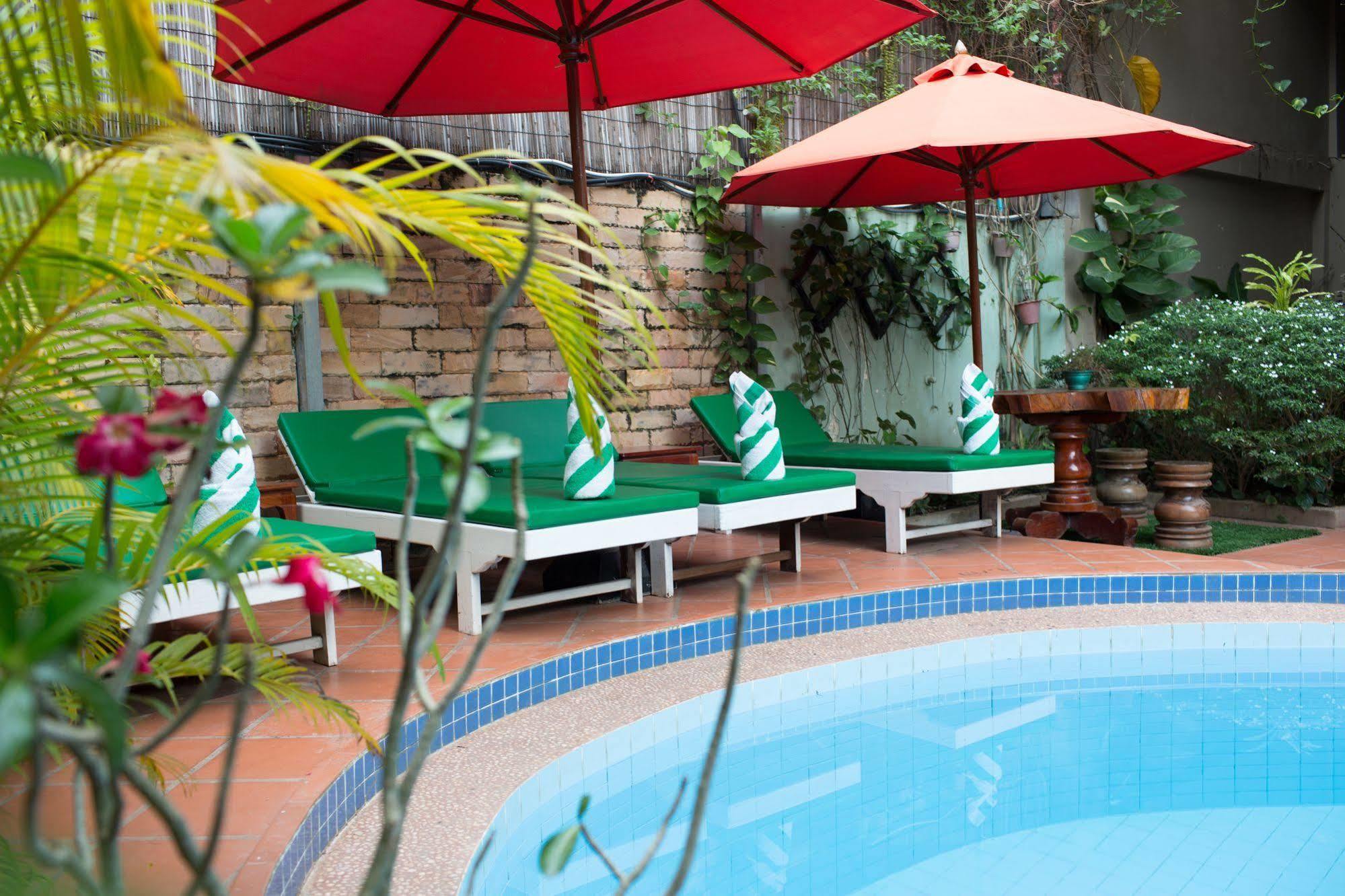 La Villa Du Bonheur Siem Reap Exterior foto
